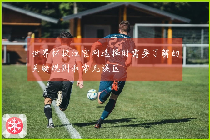 世界杯投注官网选择时需要了解的关键规则和常见误区