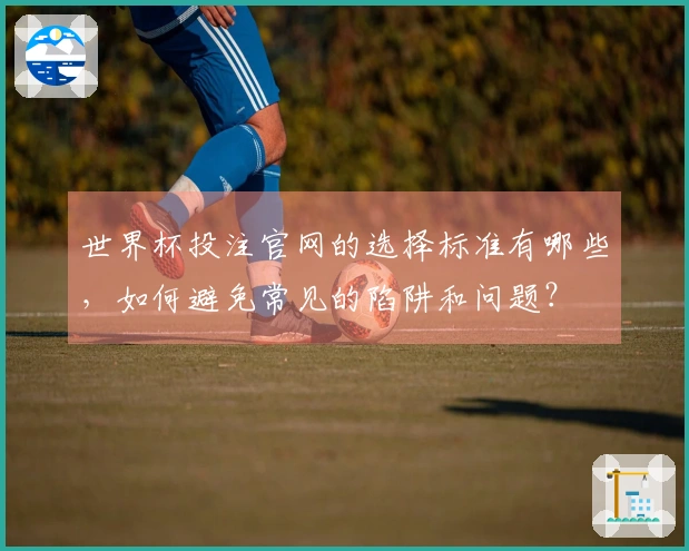 世界杯投注官网的选择标准有哪些，如何避免常见的陷阱和问题？